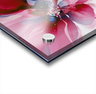 DM-Modern floral- Red 001 Acrylic print