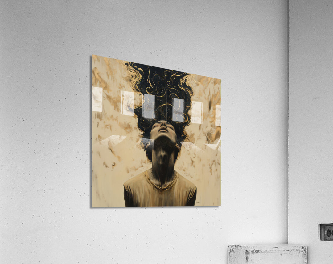 DM-Modern Portrait 0003 Acrylic Print