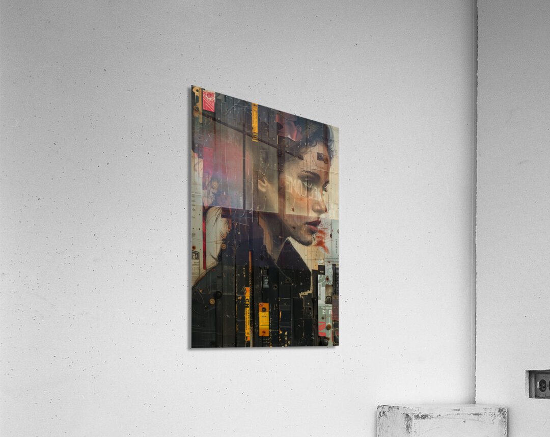 DM-Modern Portrait 0002 Acrylic Print