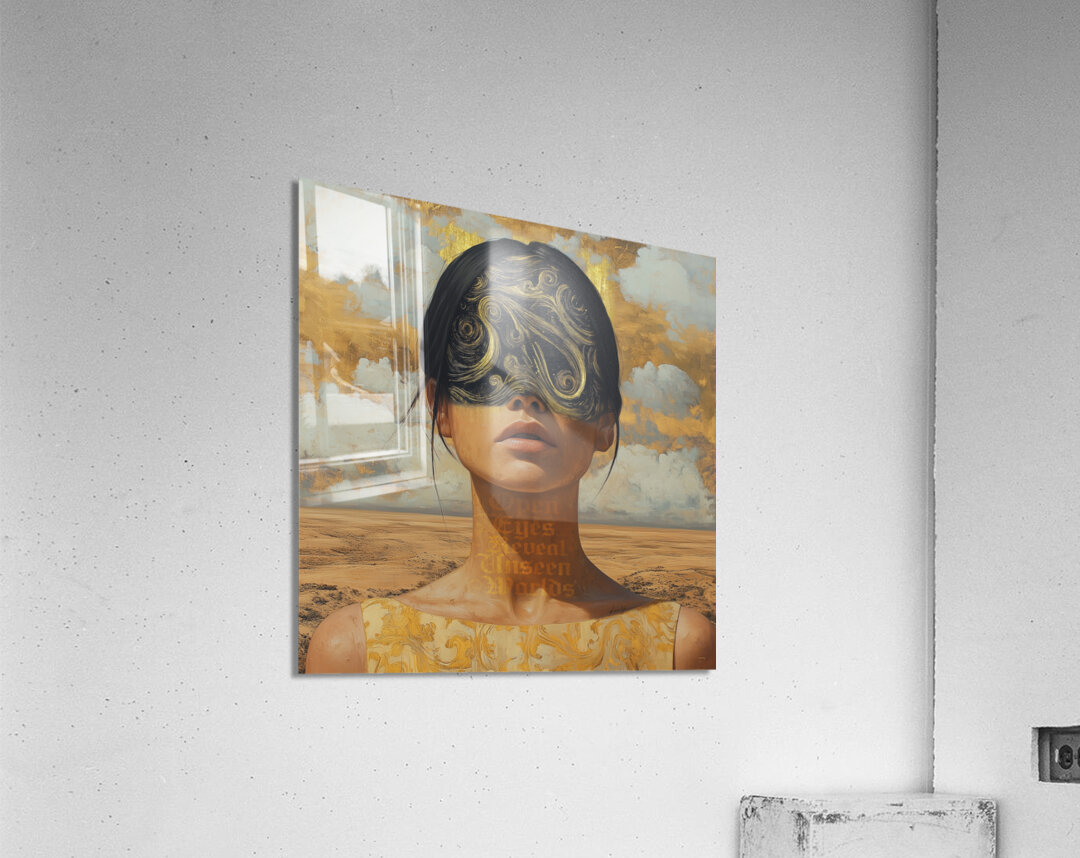 DM-The eyes 0011 Acrylic Print