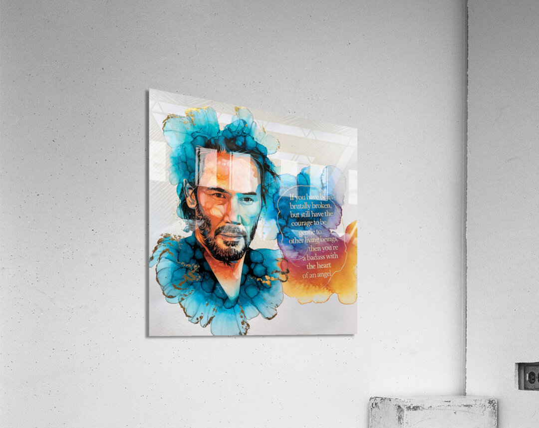 DM- keanu reeves 01 Acrylic Print