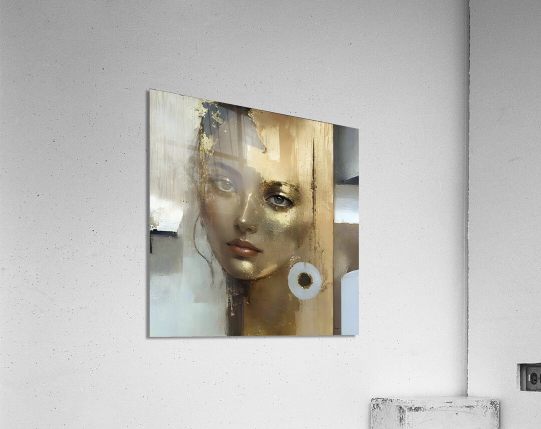 DM-Her Eyes Acrylic Print