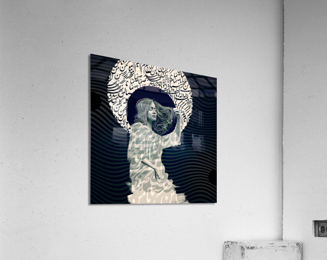 DM Women Time Space001 Acrylic Print