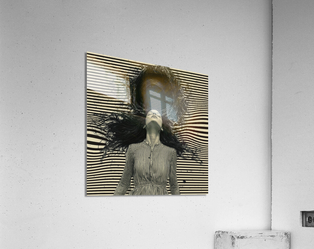 DM Women Time Space003 Acrylic Print