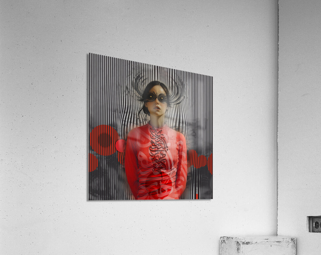 DM-Women Time Space005 Acrylic Print