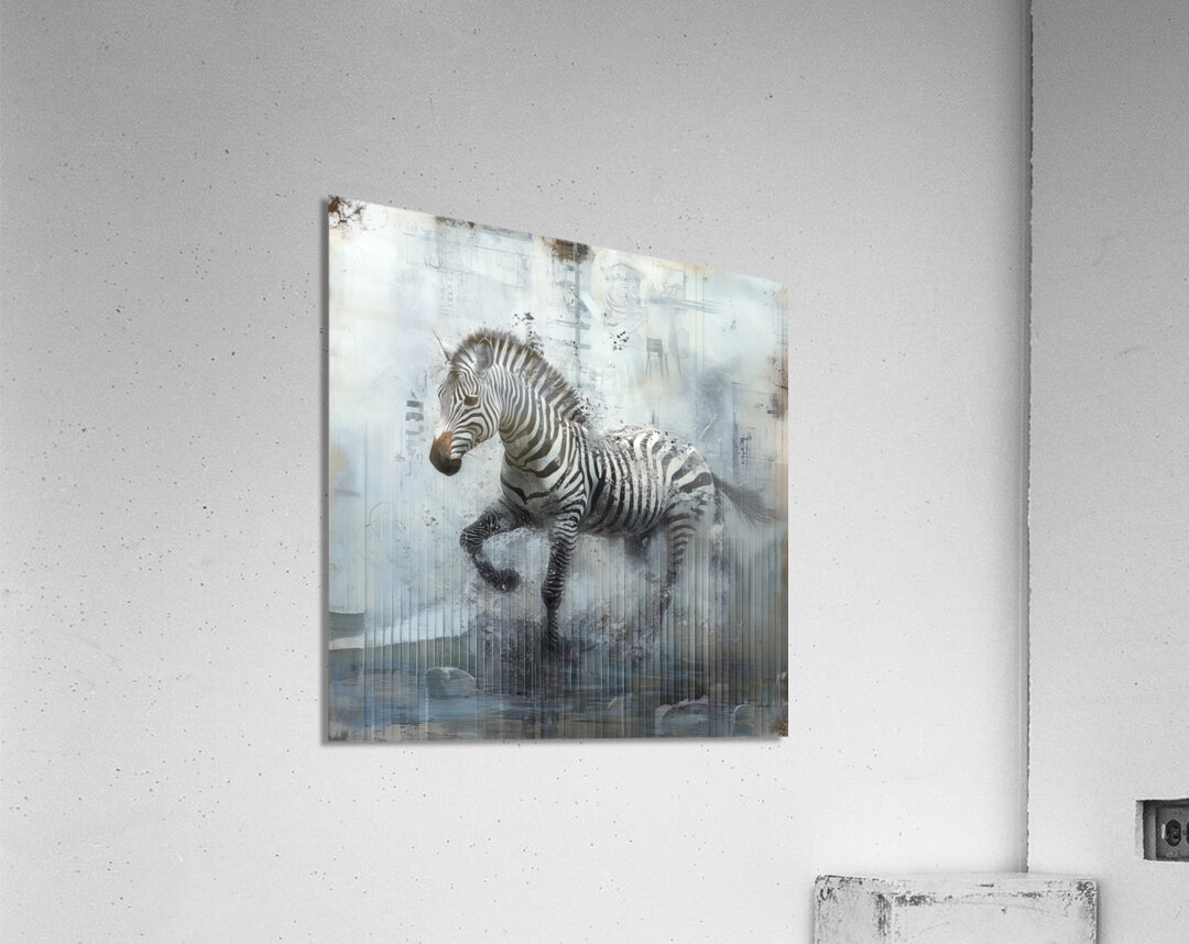DM -Zebra002 Acrylic Print