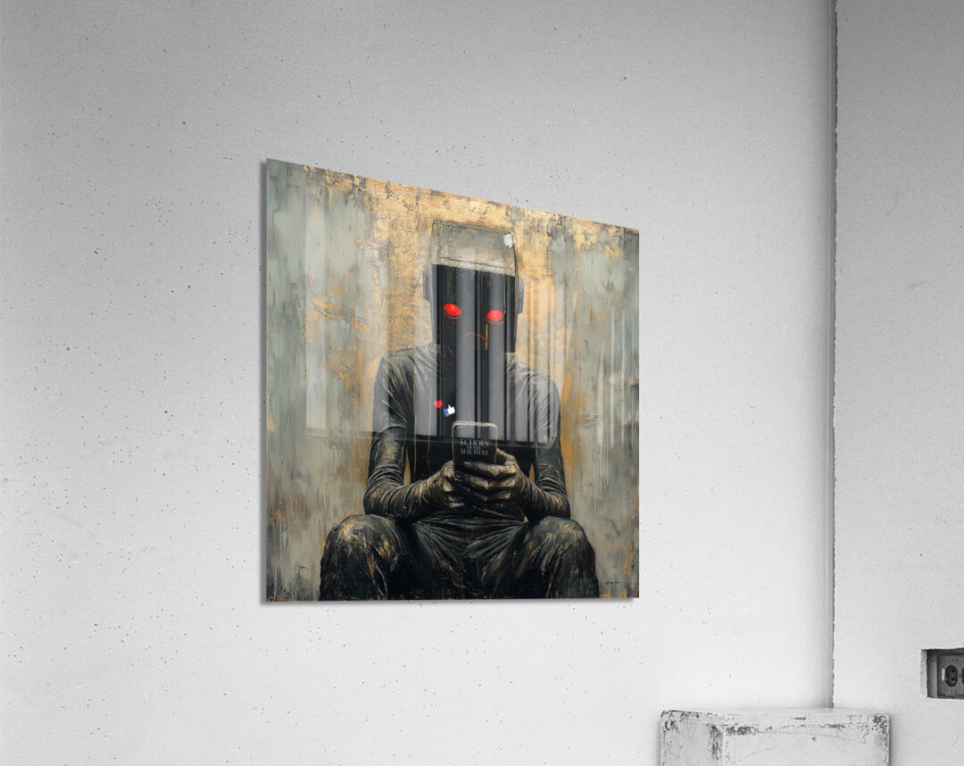 DM-Echoes of the  Machine Acrylic Print