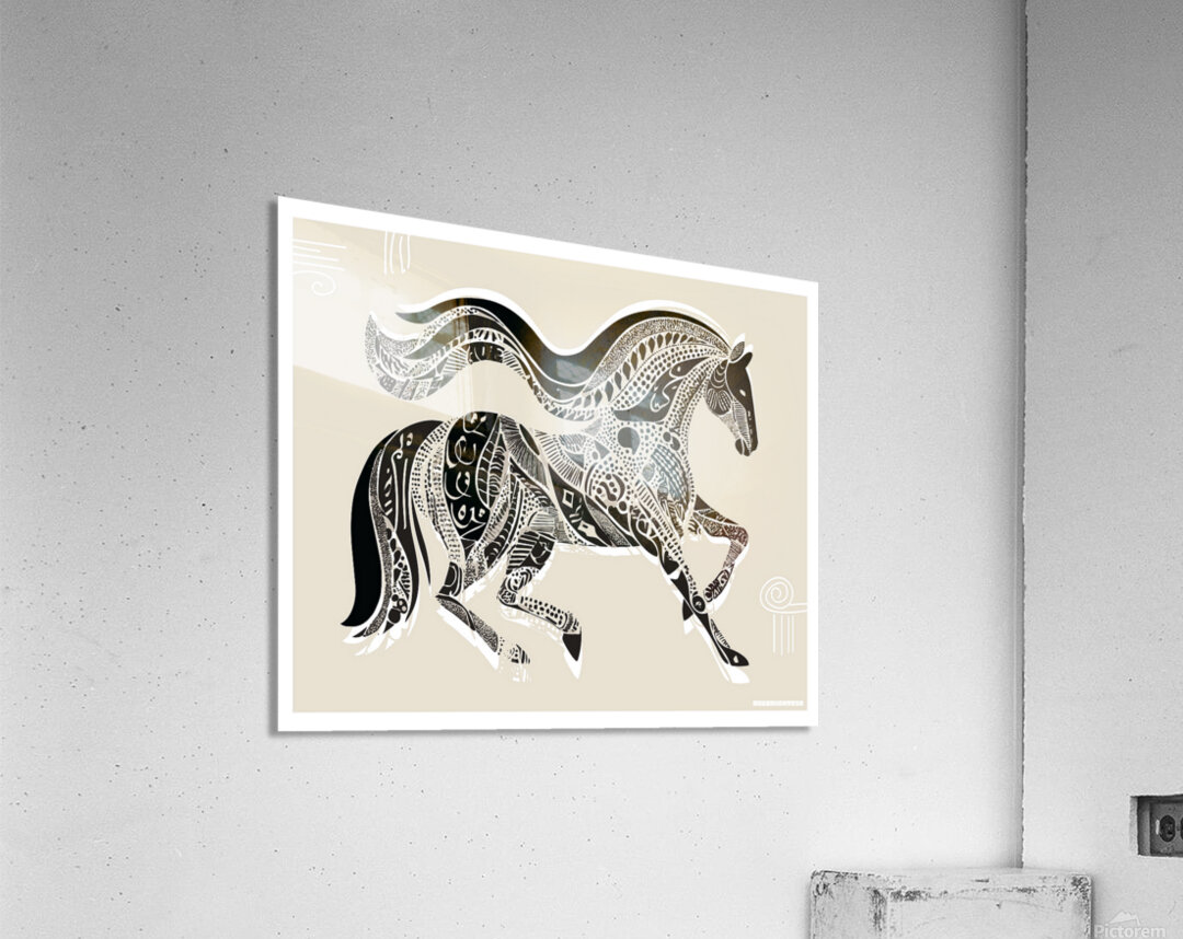DM My horse Acrylic Print
