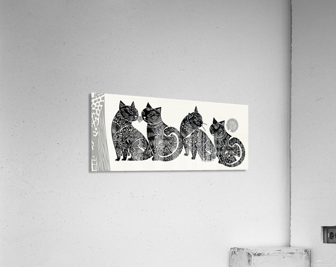 DM-Persian Cats Acrylic Print