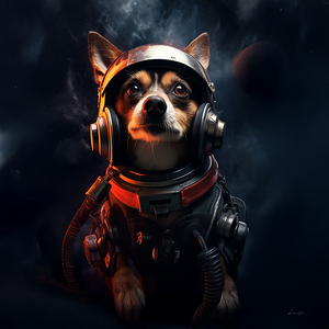 DM- The Astronaut Dog
