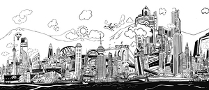 DM Graffity Cities landmarks