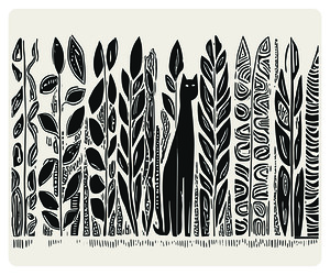 DM Cat in the persian garden