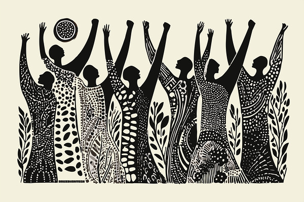 DM RISING VOICES Print