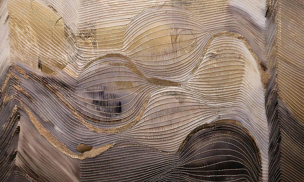 DM  Golden wave005 Print