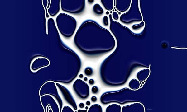 DM Deep Blue 1 Print