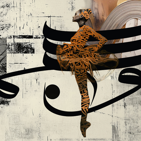 DM-Dance of words 001 Print