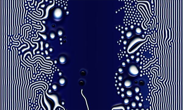 DM Deep Blue 2 Print