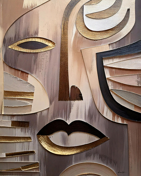 DM African mask001 Print