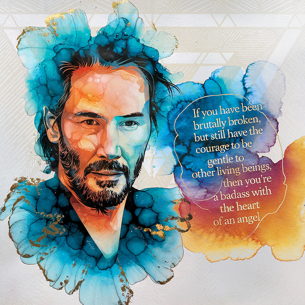 DM- keanu reeves 01 Print