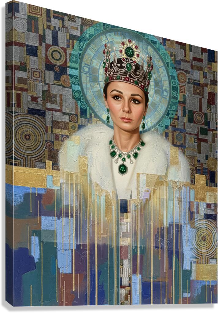 Empress of the Forgotten Realm Canvas Print