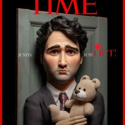 DM- Justin Trudeau  Justin Just out 