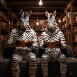 DM-Zebras at library