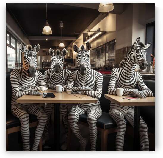 DM-Zebra at Coffee shop 001 by Mantegh Studio
