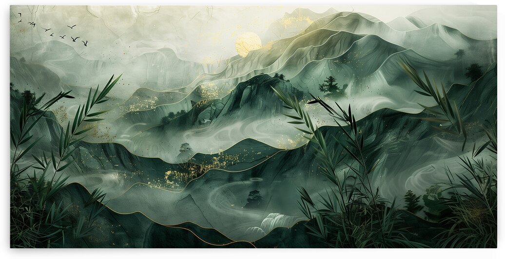 DM-montain painting 0001 by Mantegh Studio