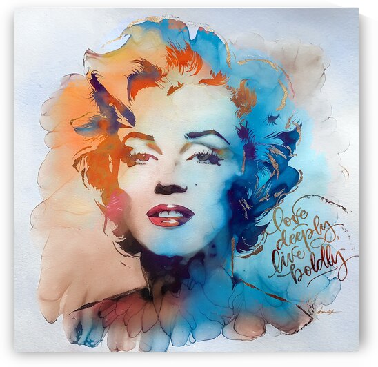 DM-Love deeply live boldly by Mantegh Studio