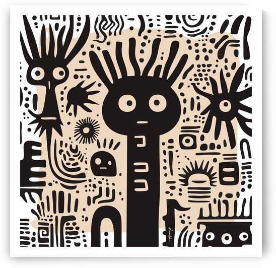 DM Doodle 004 by Mantegh Studio