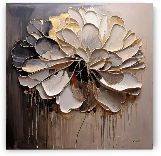 DM-Golden Flower 013 by Mantegh Studio