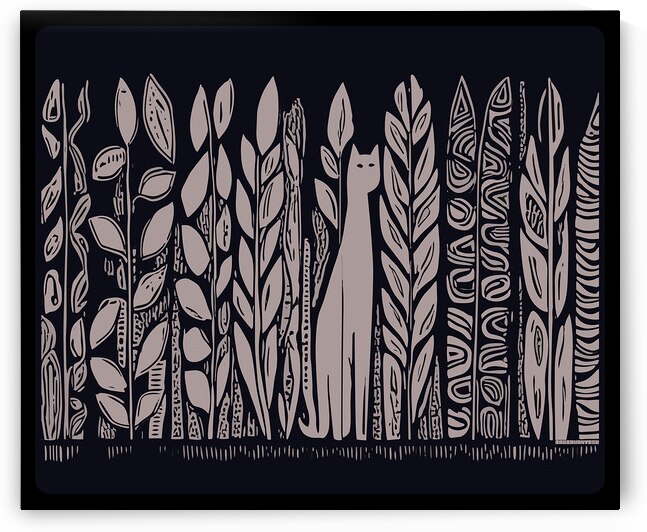 DM Cat in the persian garden by Mantegh Studio