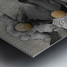 DM-Waves Metal print