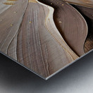 DM  Golden Floral 003 Metal print