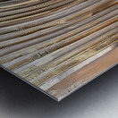 DM  Golden wave002 Metal print