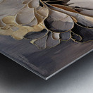 DM-Golden Flower 013 Metal print