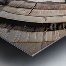 Dm -Abstract 003 Metal print