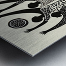 DM RISING VOICES Metal print