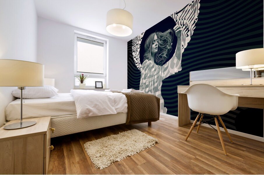 DM Women Time Space001 Mural print