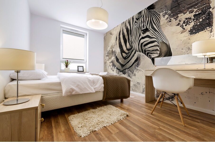 DM-Zebra001 Mural print