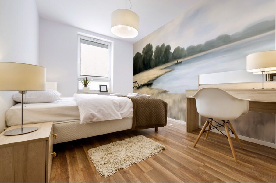 DM-Some Were in the Nothing Box Mural print