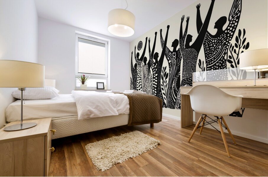 DM RISING VOICES Mural print