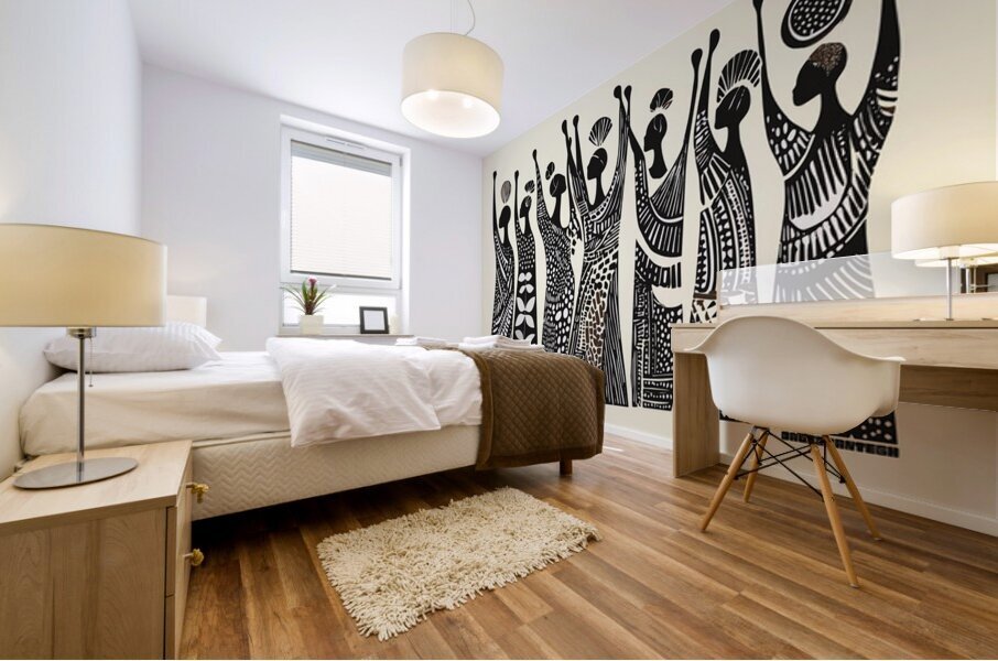 DM DAUGHTERS OF THE EARTH Mural print