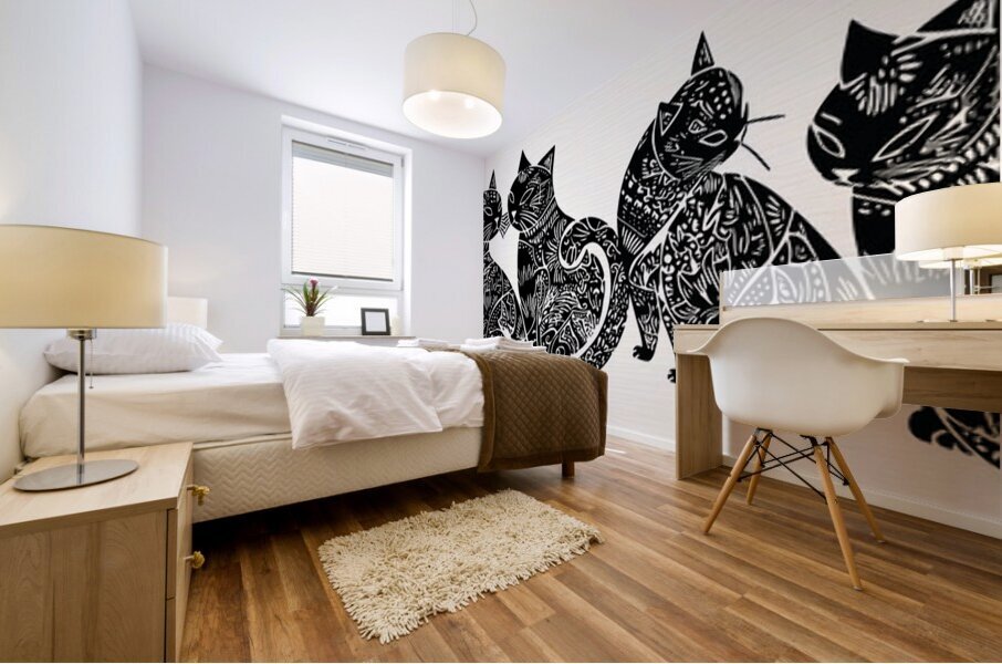 DM-Persian Cats Mural print