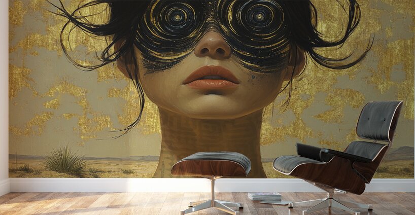 DM-Alice in the rabbit hole  0012 Wall Murals