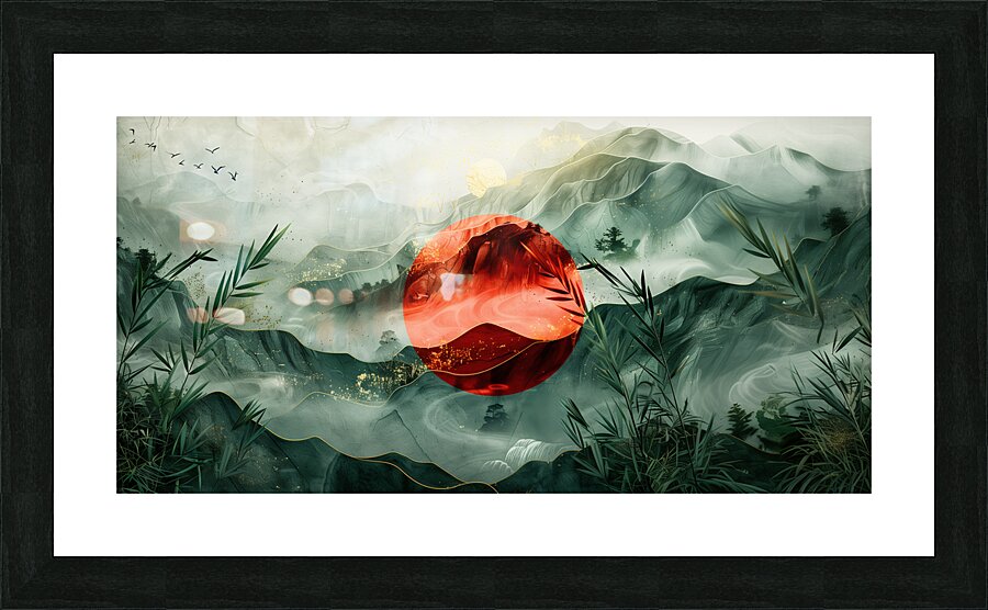 DM-Japan 0002 Picture Frame print