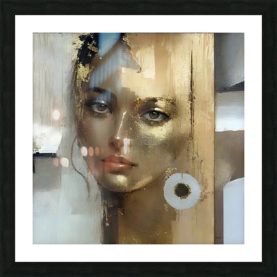 DM-Her Eyes Picture Frame print