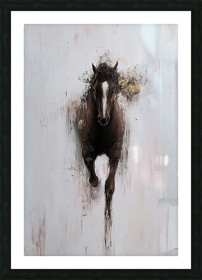 DM -The Leader Picture Frame print