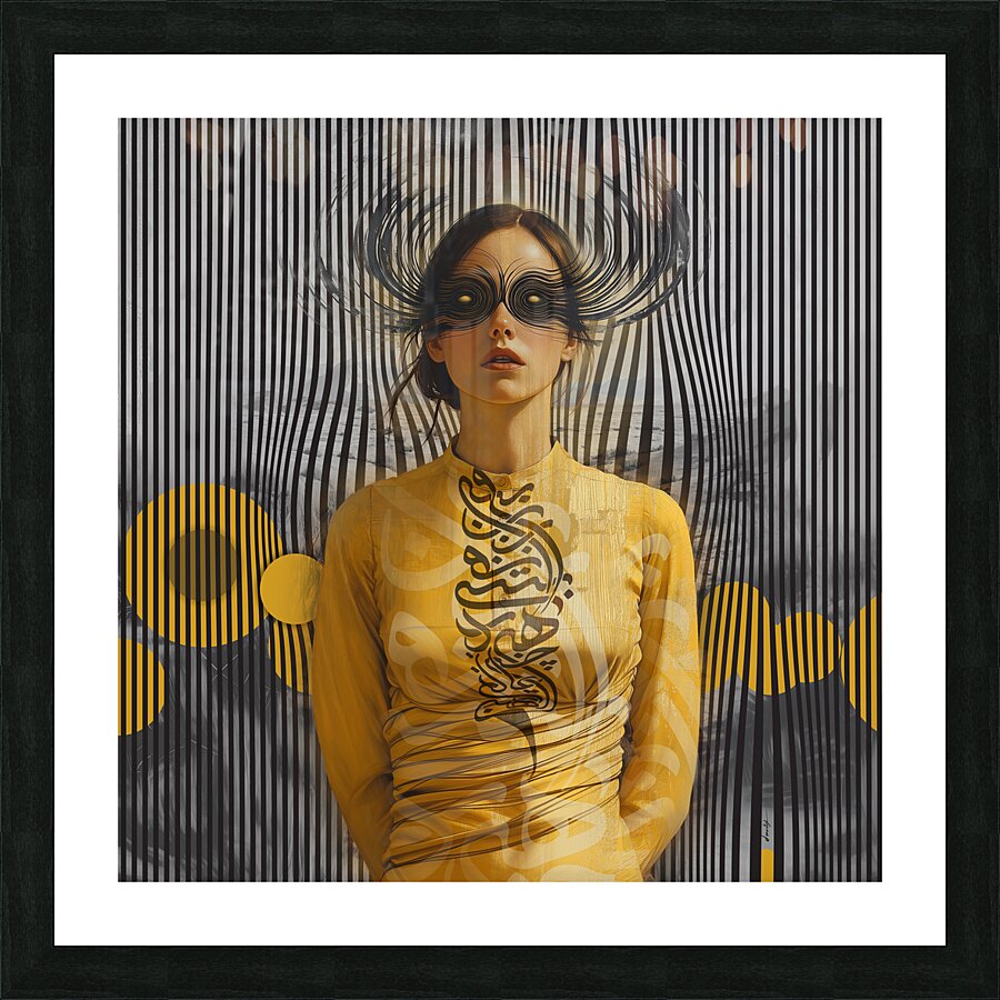 DM Women Time Space004 Picture Frame print