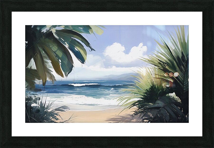 DM-Coastal 004 Picture Frame print
